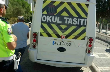 Menteşe’de okul servisleri denetleniyor 