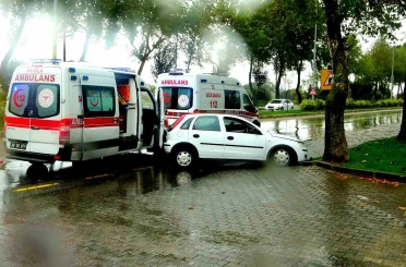 Menteşe’de trafik kazası: 3 yaralı 