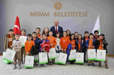Meram Belediyesi Minik Misafirlerini Ağırladı