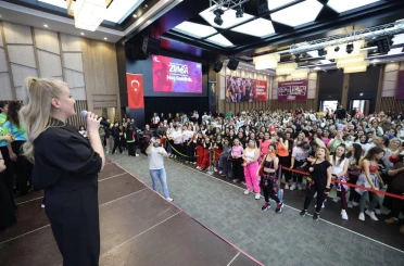 Merkezefendi’de dans ve spor tutkunları bir araya geldi 