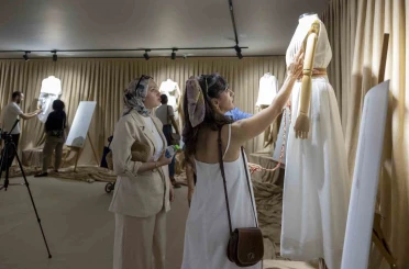 ‘Mersin Dokumaları Kıyafet Sergisi’ Tarsus Üniversitesi öğrencilerine ilham oldu 