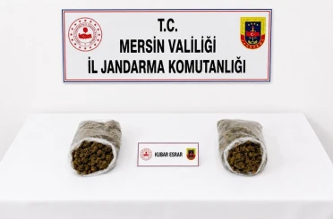 Mersin’de jandarmadan uyuşturucu operasyonu: 2 tutuklama 
