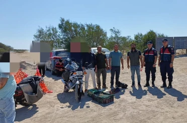 Mersin’de kaçak yırtıcı kuş avcılığı yapan 4 kişiye 143 bin lira ceza kesildi 