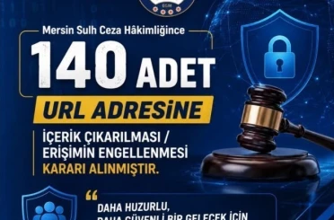 Mersin’de müstehcen içerik paylaşan 140 hesaba işlem yapıldı 