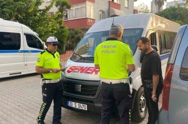 Mersin’de okul servislerine sıkı denetim 