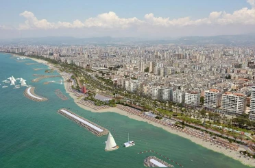 Mersin’de sahil hattına ’Plaj Mersin’ projesi 