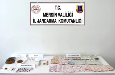 Mersin’de uyuşturucu operasyonu 4 şüpheli yakalandı 