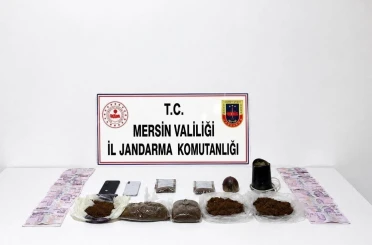 Mersin’de uyuşturucu operasyonunda 3 şüpheli yakalandı