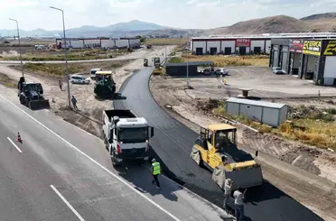 Metal Sanayi Sitesi’nde asfalt çalışması tamamlandı
