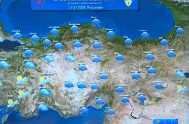 Meteoroloji Genel Müdürlüğü: "Ülke genelinde yağış bekleniyor" 