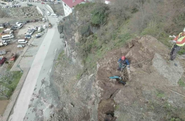 Metrelerce yükseklikte tehlikeli görev 