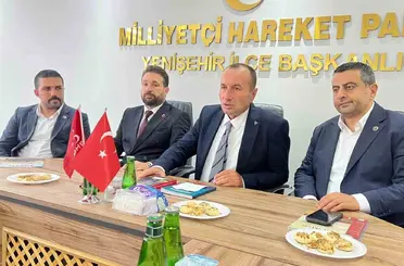 MHP Bursa teşkilatı Yenişehir’de birlik beraberlik mesajı verdi
