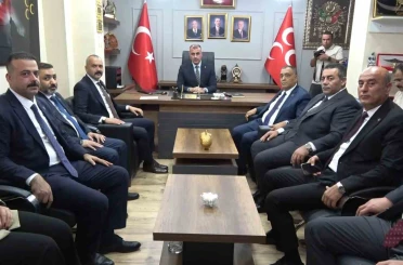 MHP heyeti "Terörsüz Türkiye" toplantıları çerçevesinde Kilis’te 