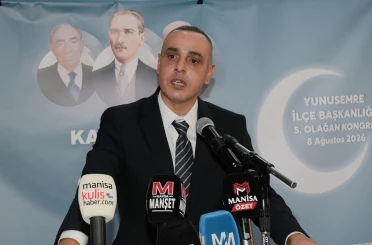 MHP Yunusemre’de yeni başkan Ali Özkan oldu 