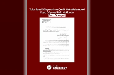 MHP’li Ersoy, 2 mahalledeki kaya düşmesi riskini meclise taşıdı 