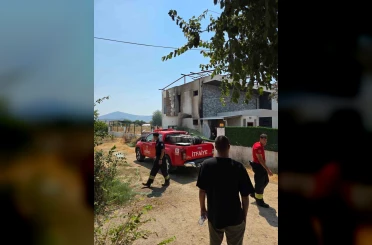 Milas’ta yangın 