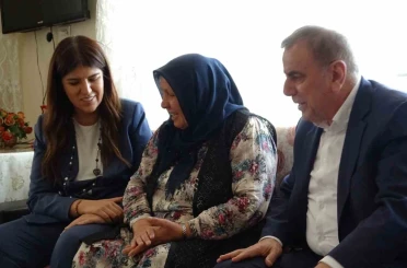 Milletvekili Ayaydın, 15 Temmuz şehidi Velit Bektaş’ın ailesi ile bir araya geldi 