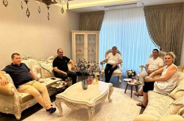 Milletvekili Bünyamin Bozgeyik’ten gazeteci Ali Babat’a ’geçmiş olsun’ ziyareti 