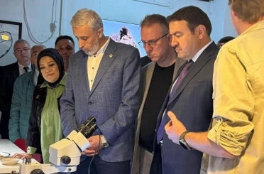 Milletvekili Demir ve Vali Işın’dan Tavşanlı Höyük kazı alanında inceleme 