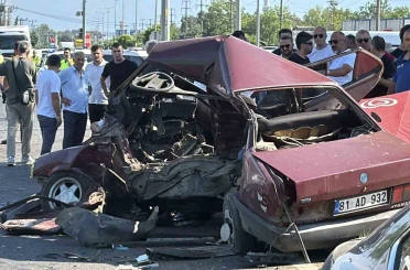 Milletvekili Ercan Öztürk kaza yaptı 