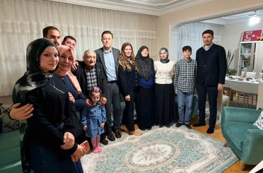 Milletvekili Hatipoğlu, iftarda şehit ailesine misafir oldu