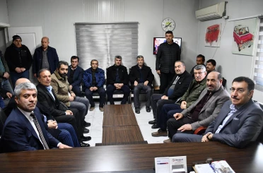 Milletvekili Tüfenkci’den Minibüsçüler Odası’na ziyaret 