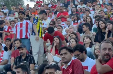 Milli heyecanı 2 bin 500 yıllık antik tiyatroda yaşadılar 