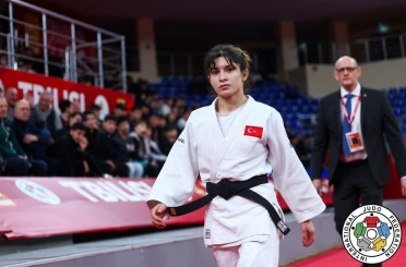 Milli judocu Tuğçe Beder, Tiflis Grand Slam’de altın madalya kazandı 