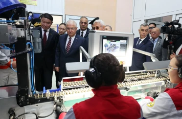 Milli Savunma Bakanı Güler, Moğolistan’da MKE AŞ’nin Fişek-İmla Montaj Hattı’nın açılış törenine katıldı 