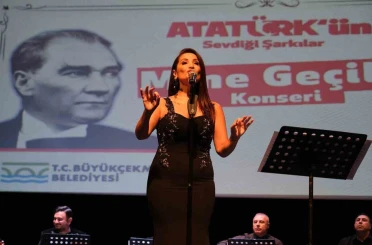 Mine Geçili’den, Atatürk’ün sevdiği şarkılardan oluşan konser 