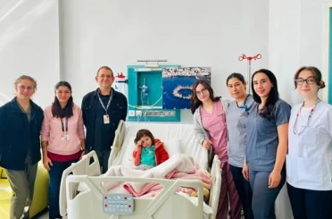 Minik Beren, açık kalp ameliyatı ile sağlığına kavuştu 