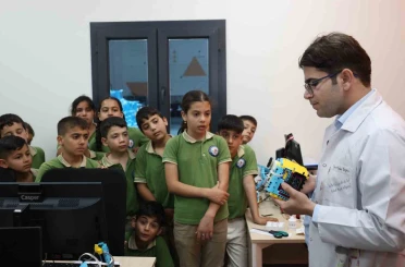Minik öğrenciler Hatay bilim merkezinde bilimle buluştu 