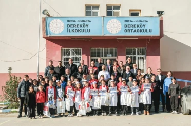 Minik Şeflerle Zeytinli Tarifler’in ilk durağı Dereköy İlköğretim Okulu oldu 