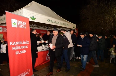 Miraç Kandili’nde Osmangazi’de gönüller bir oldu 