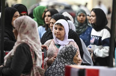 Mısır’da halk Temsilciler Meclisi seçimi için sandık başında 