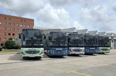 Modelsan, 5 yeni Mercedes Travego otobüsü Kâmil Koç filosuna dahil etti 
