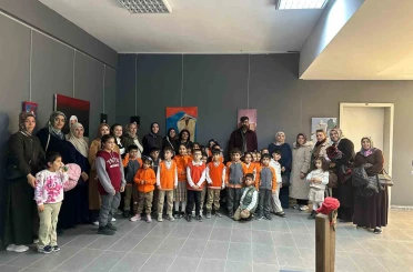 Modern çoban sergi ilgi odağı oldu 