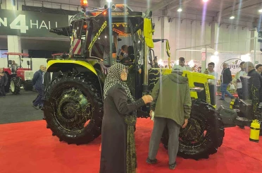 Modifiye traktörler Bursa Tarım Fuarı’nın ilgi odağı oldu