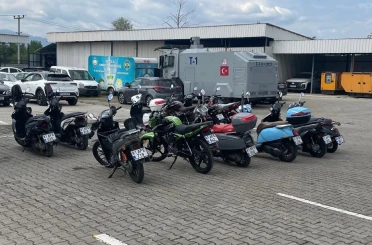 Motosiklet operasyonunda 27 kişi gözaltını alındı 