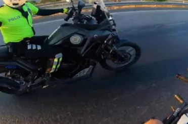 Motosikleti satsa ödeyemez: Polisten kaçış, 394 bin 211 TL’ye mal oldu 