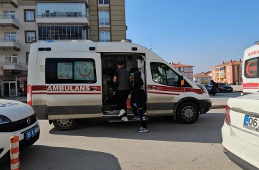 Motosiklette yangını apartmana sıçradı: 9 kişi hastanelik oldu