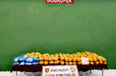 MSB, Van’da yürütülen operasyonlarda 50 kilogram 930 gram uyuşturucu madde ele geçirildiğini duyurdu 