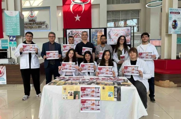MSKÜ Tıp Fakültesi öğrencilerinden sigara dumanına karşı sosyal farkındalık projesi 