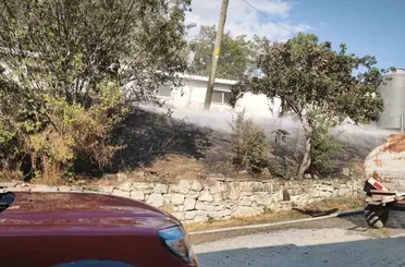 Mudurnu’da korkutan yangın: Kümeslere sıçramadan söndürüldü
