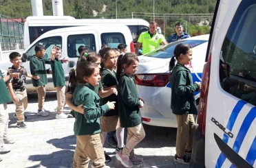 Mudurnu’da öğrencilere polis sevgisi aşılandı 