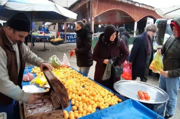 Mudurnu’da takdir getirene vitamin bedava 