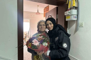 Muğla Emniyeti şehit ailelerini yeni yılda yalnız bırakmadı 