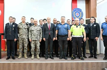 Muğla Emniyetinde rütbe terfi töreni 