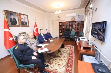 Muğla Valisi Akbıyık güvenlik toplantısına katıldı 