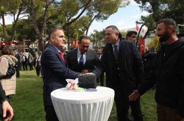 Muğla’da bayramlaşma töreni yapıldı 